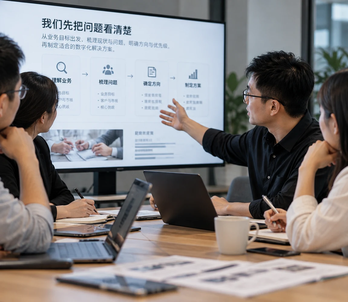 Business understanding and digital growth planning